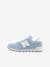 Kindersneakers met veters GC574GWE NEW BALANCE® blauw - vertbaudet enfant 