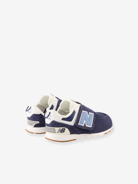 Sneakers klittenband baby NW574CU1 NEW BALANCE® marineblauw - vertbaudet enfant 