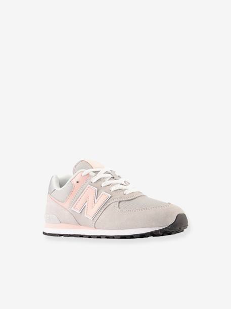 Kindersneakers met veters GC574EVK New Balance® muisgrijs - vertbaudet enfant 