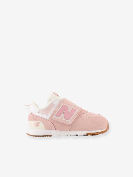 Sneakers klittenband baby NW574CH1 NEW BALANCE® rozen - vertbaudet enfant 