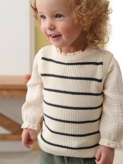 Baby-Trui, vest, sweater-Trui-2-in-1 trui baby