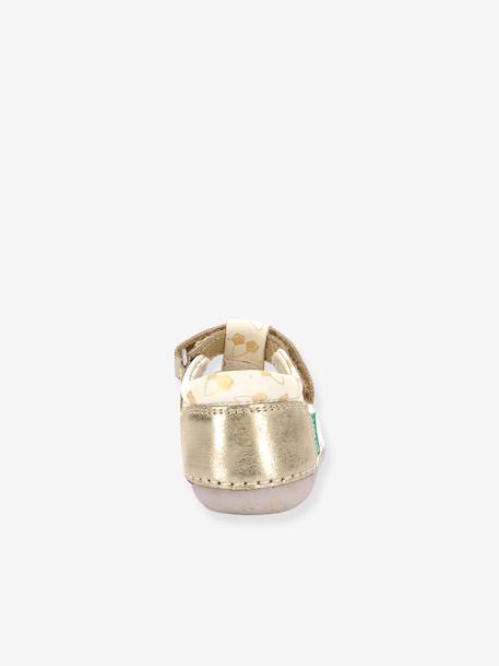 Leren babysandalen Sushy 927899-10-31 KICKERS® wit - vertbaudet enfant 