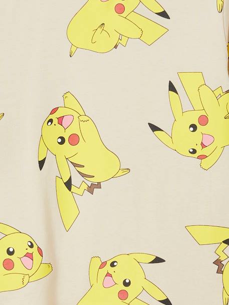 Tweekleurige pyjamashort voor jongens Pokemon® smaragdgroen - vertbaudet enfant 