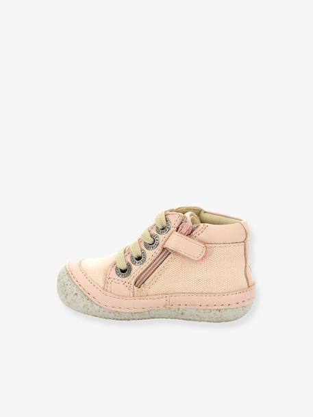 Canvas babylaarsjes Sonistreet 928061-10-131 KICKERS® rozen - vertbaudet enfant 