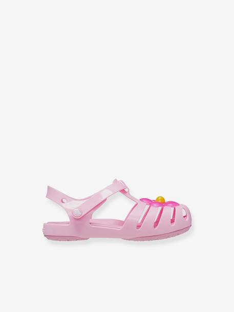 Babyklompjes 208445 Isabella Charm Fisherman Sandal CROCS(TM) rozen - vertbaudet enfant 