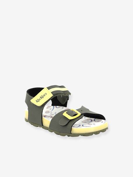 Kindersandalen Sostreet 894912-30-203 KICKERS® kaki - vertbaudet enfant 