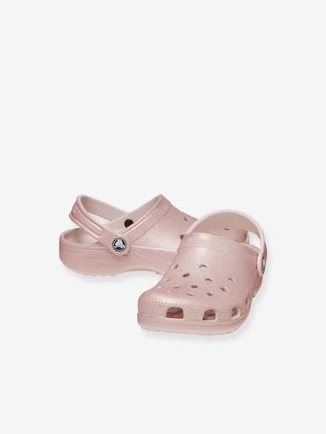 Babyklompen 206992 Classic Glitter CROCS(TM) nude - vertbaudet enfant 