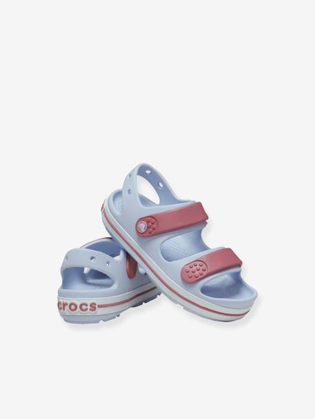 Babyklompen 209424 Crocband Cruiser Sandal CROCS(TM) hemelsblauw+lichtroze+marineblauw - vertbaudet enfant 