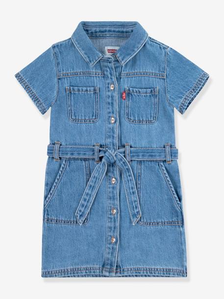 Levi's® denimjurk jeansblauw - vertbaudet enfant 