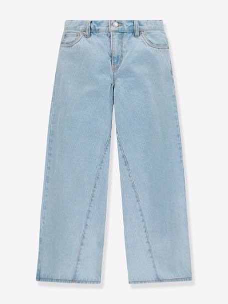 Wijde meisjesjeans Levi's® gebleekt denim - vertbaudet enfant 