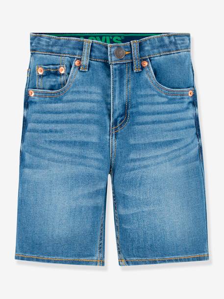 Jongensbermuda van jeansstof Levi's® gebleekt denim - vertbaudet enfant 