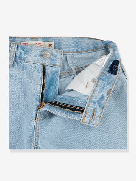 Wijde meisjesjeans Levi's® gebleekt denim - vertbaudet enfant 