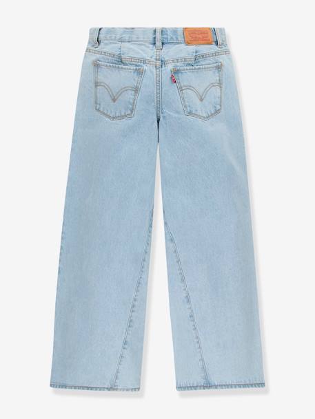 Wijde meisjesjeans Levi's® gebleekt denim - vertbaudet enfant 