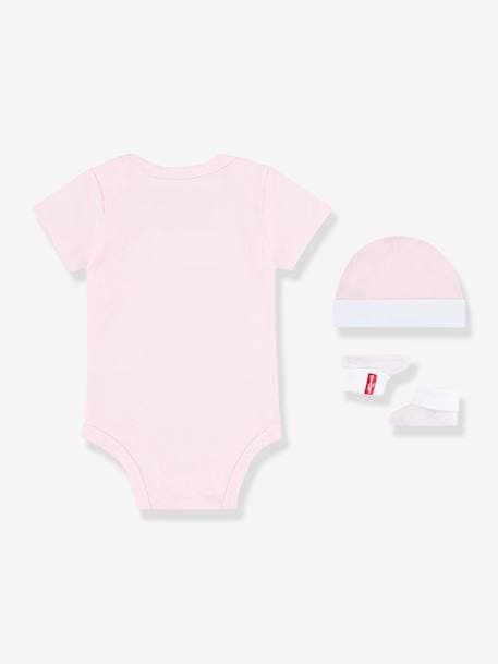 3-delige babyset Batwin van Levi's® hemelsblauw+lichtroze - vertbaudet enfant 