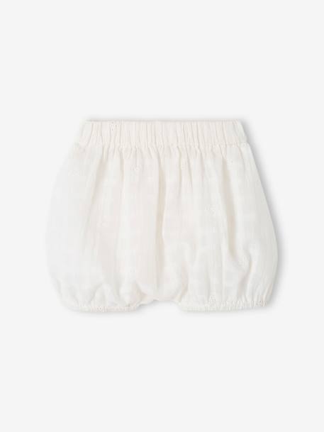 Set van 2 geborduurde bloomers geboorte hemelsblauw - vertbaudet enfant 