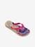 Teenslippers voor kinderen Fantasy HAVAIANAS® blauw, bedrukt - vertbaudet enfant 