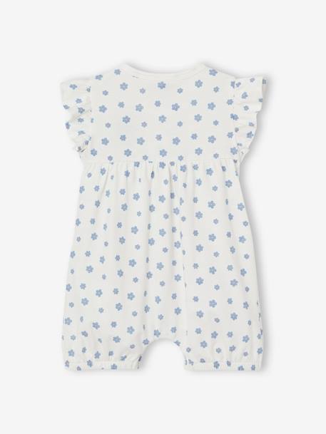 Disney® Minnie® korte jumpsuit voor babymeisjes wit, bedrukt - vertbaudet enfant 