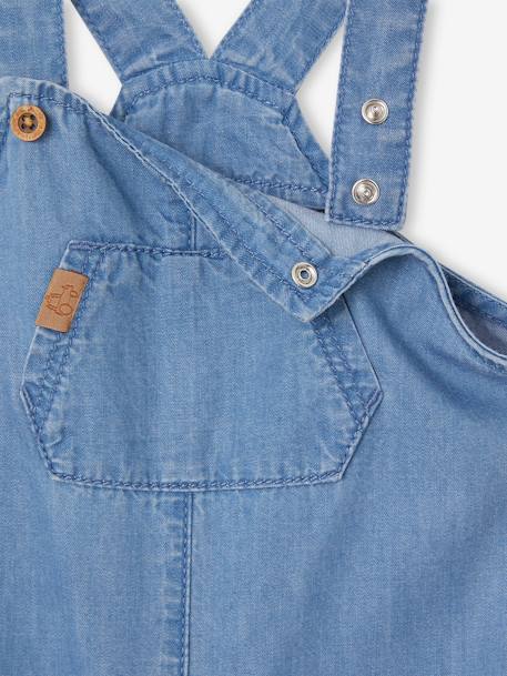 Babytuinbroek chambray stone - vertbaudet enfant 