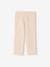 Legging meisje tot halverwege de kuit MARINE GRIJS+roze (poederkleur)+WIT - vertbaudet enfant 