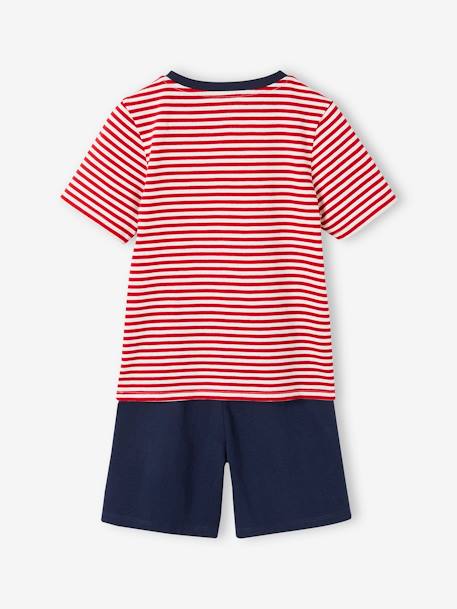 Set van 2 piraten pyjashorts voor jongens marineblauw - vertbaudet enfant 