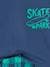 Pyjashort skate voor jongens oceaanblauw - vertbaudet enfant 