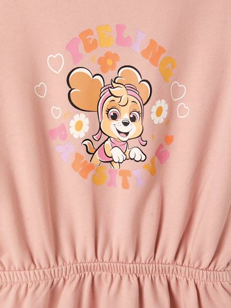 Paw Patrol® meisjesjurk van fleecestof roze (poederkleur) - vertbaudet enfant 