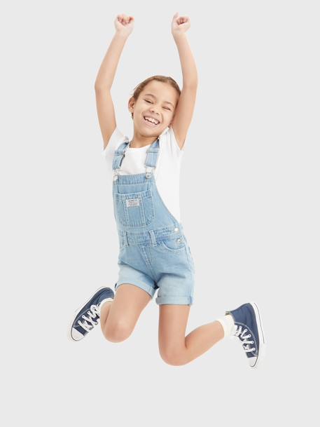 Korte tuinbroek voor meisjes Levi's® stone - vertbaudet enfant 