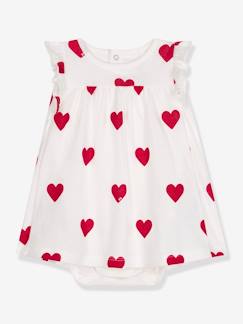 Baby-Babyset-Bodyjurk met hartprint PETIT BATEAU