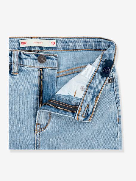 Levi's® flare meisjesjeans gebleekt denim+stone - vertbaudet enfant 