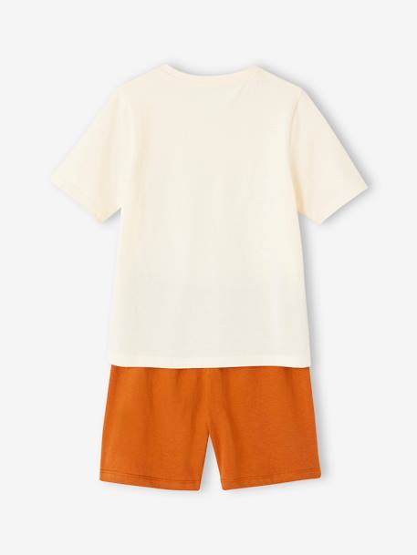 Set van 2 pyjashorts voor jongens hazelnoot - vertbaudet enfant 