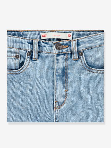 Levi's® flare meisjesjeans gebleekt denim+stone - vertbaudet enfant 