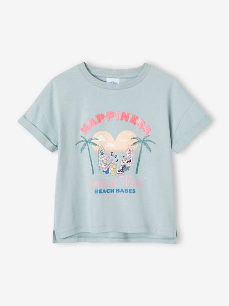 Meisjesshirt Disney Daisy & Minnie® grijsblauw - vertbaudet enfant 