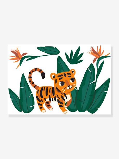 Stickers Jungle & Tijger LILIPINSO groen - vertbaudet enfant 