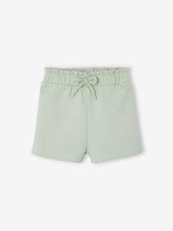 Baby-Fleece babyshort in paperbag-stijl