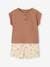 Geboorteset: Tunesisch T-shirt + babyshort mokka - vertbaudet enfant 