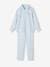 Pyjamatopje voor meisjes met sprankelende stippenprint hemelsblauw - vertbaudet enfant 
