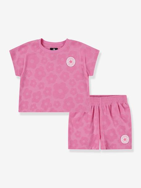 Set short en shirt CONVERSE rozen - vertbaudet enfant 