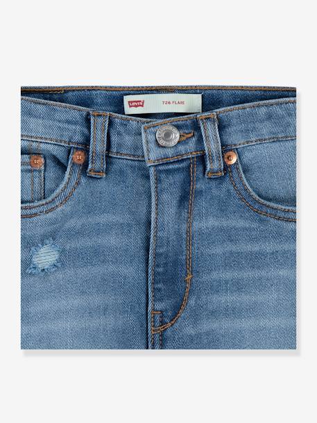 Levi's® flare meisjesjeans gebleekt denim+stone - vertbaudet enfant 