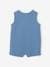 Fleece combi-short voor baby's blauw - vertbaudet enfant 