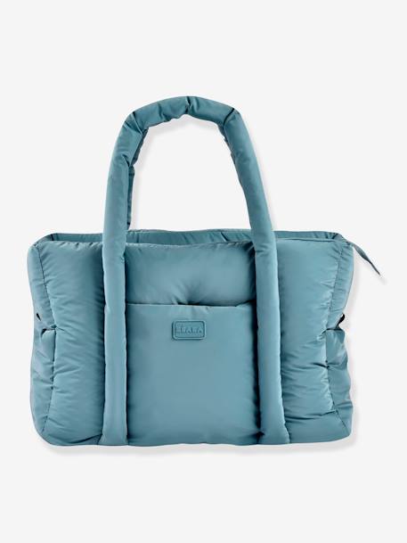 Luiertas Parijs Puffy BEABA blauw+grijs - vertbaudet enfant 