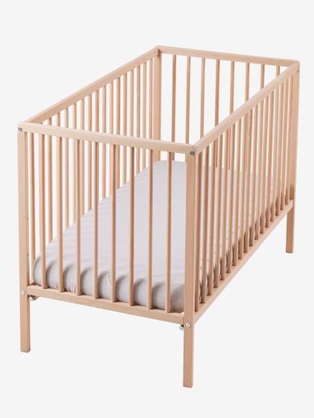 Cocoon babybed hout+wit+zwart - vertbaudet enfant 