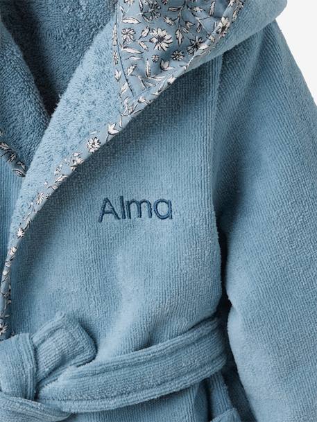 Kamerjas voor baby's, personaliseerbaar INDIA blauw, bedrukt - vertbaudet enfant 