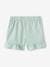 Meisjesshort met ruches blauwgroen - vertbaudet enfant 