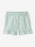 Meisjesshort met ruches blauwgroen - vertbaudet enfant 