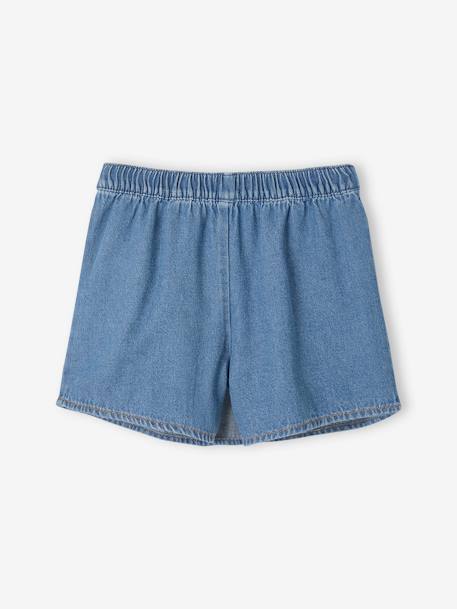 Broekrokje voor baby's in lichte denim stone - vertbaudet enfant 