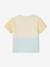 Colourblock babyshirt 'Happy summer' hemelsblauw - vertbaudet enfant 