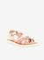 Leren kindersandalen Betty 694792-30-13 KICKERS® rozen - vertbaudet enfant 