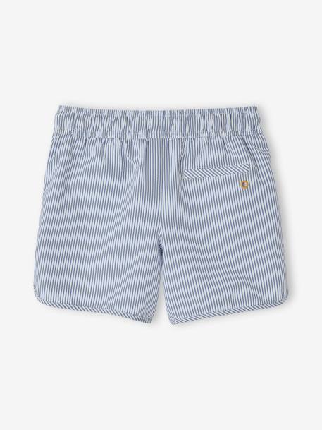 Jongenszwemshort blauw, gestreept - vertbaudet enfant 