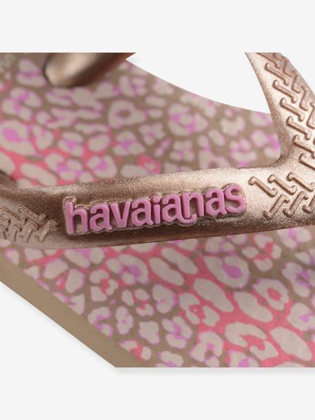 Teenslippers Baby Mini me HAVAIANAS® goudbeige+rozen - vertbaudet enfant 