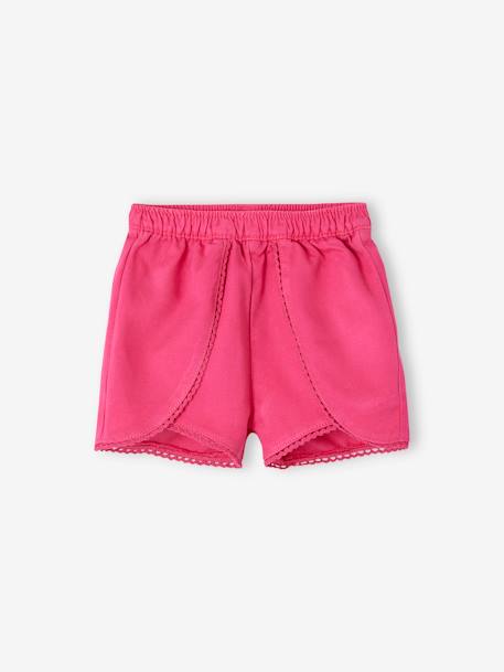 Babyshort met overslag fuchsia - vertbaudet enfant 